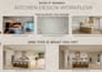 do photorealistic 3d kitchen interior design and rendering with floor plan
